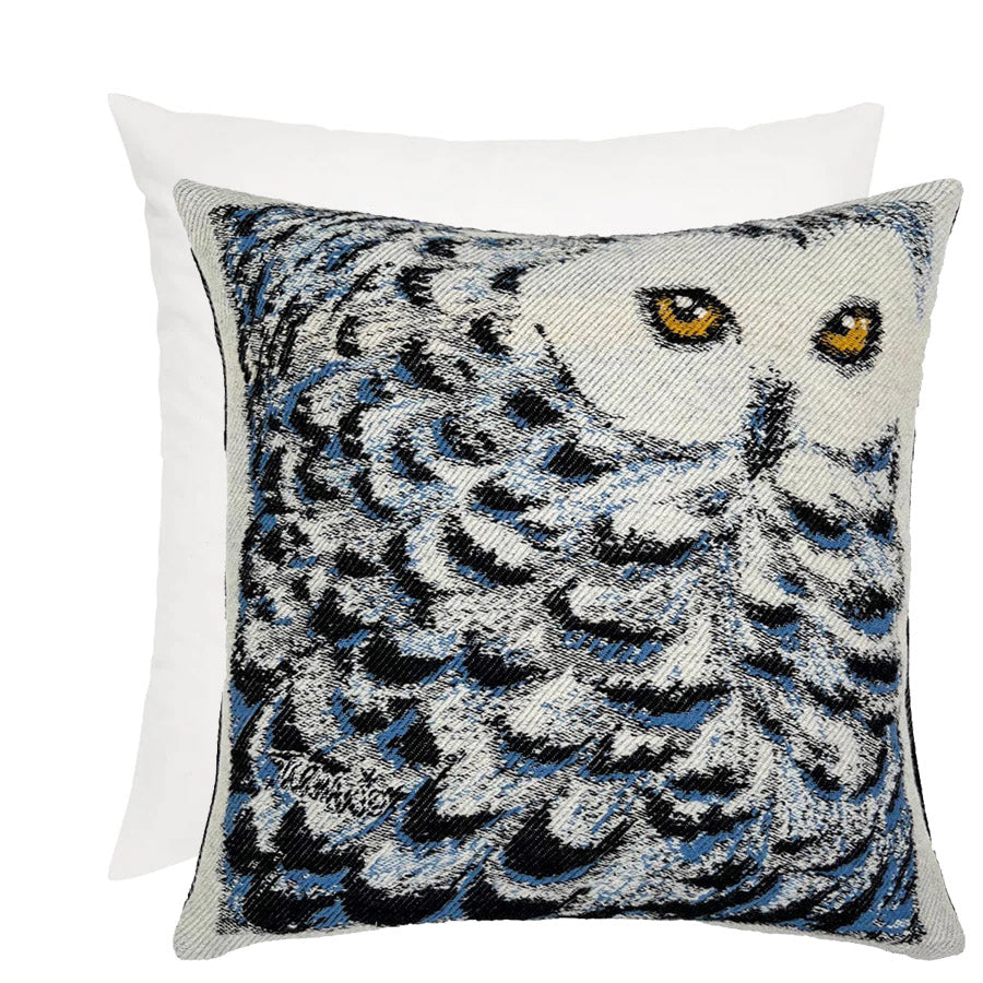 Snowy Owl Pillow Case - Adam Turman x Faribault Mill Collection