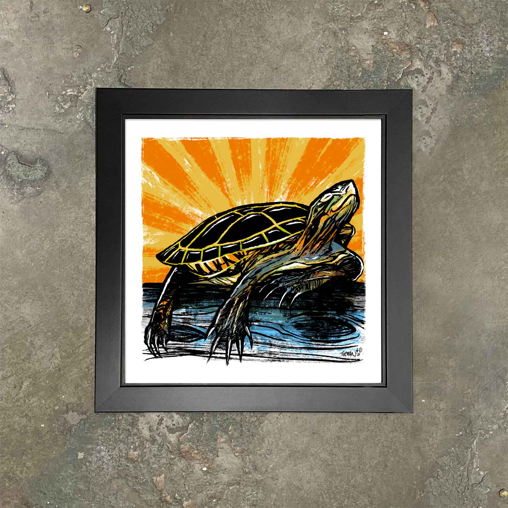 Sunny - Original Screen Print