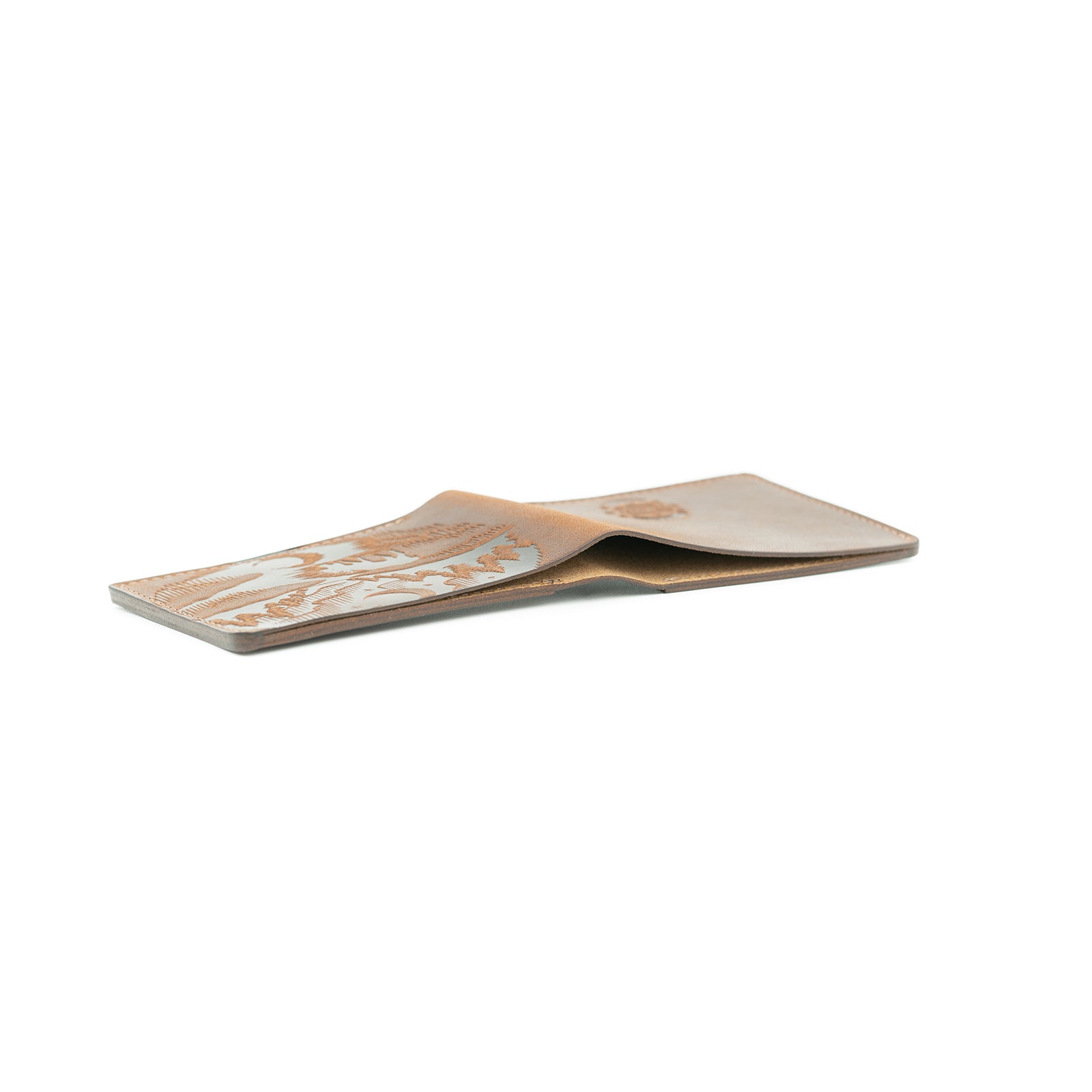 Minnesota leather billfold wallet by Turman Artwork Company