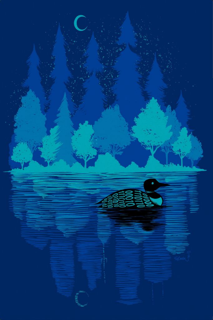 Loon - Original Screen Print