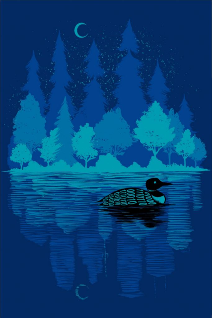 Loon - Original Screen Print