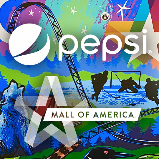 Pepsi Co at MOA – Turman Artwork Company