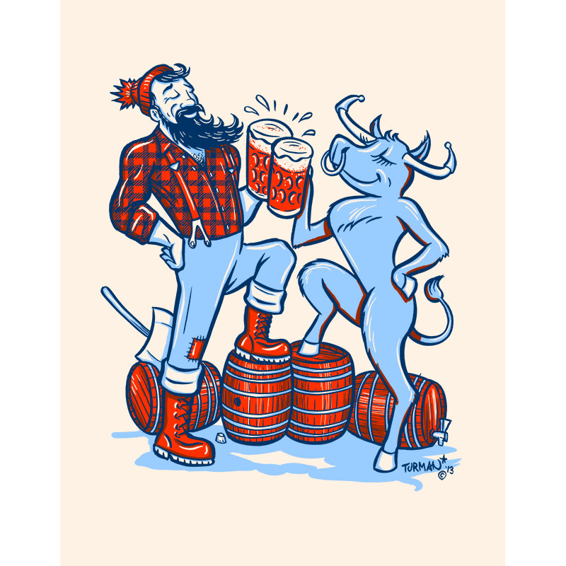 Paul & Babe, Cheers!