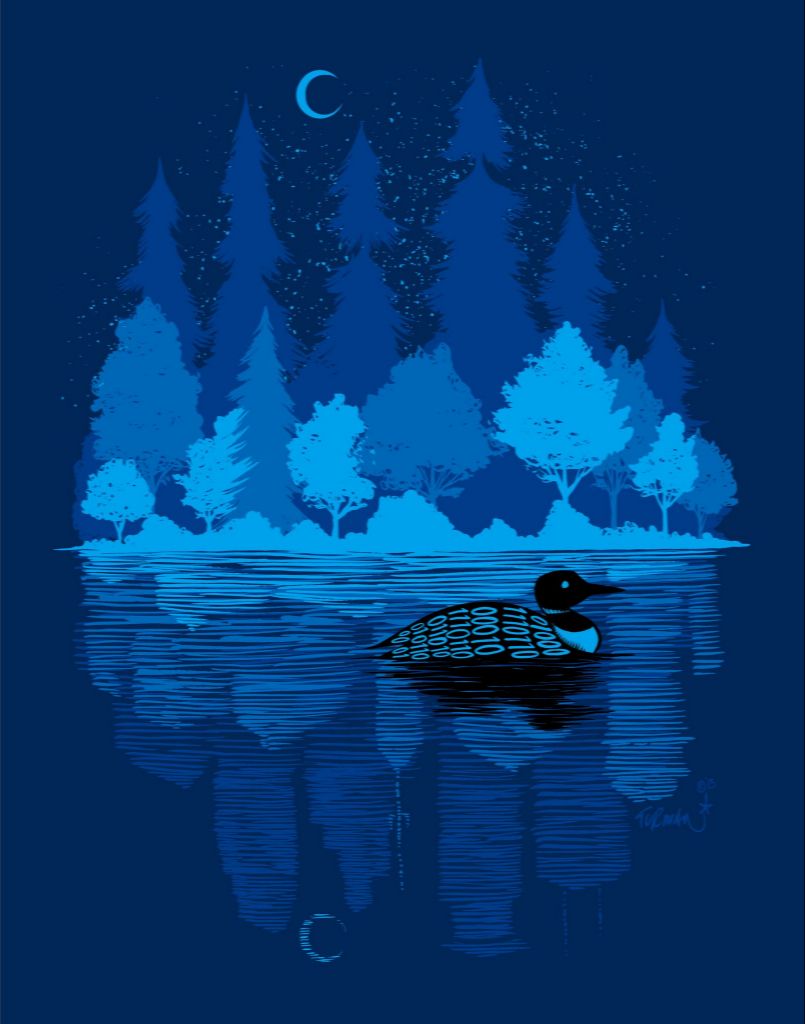 Loon - Original Screen Print