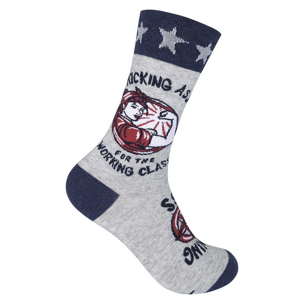 Kicking Ass For The Working Class Socks