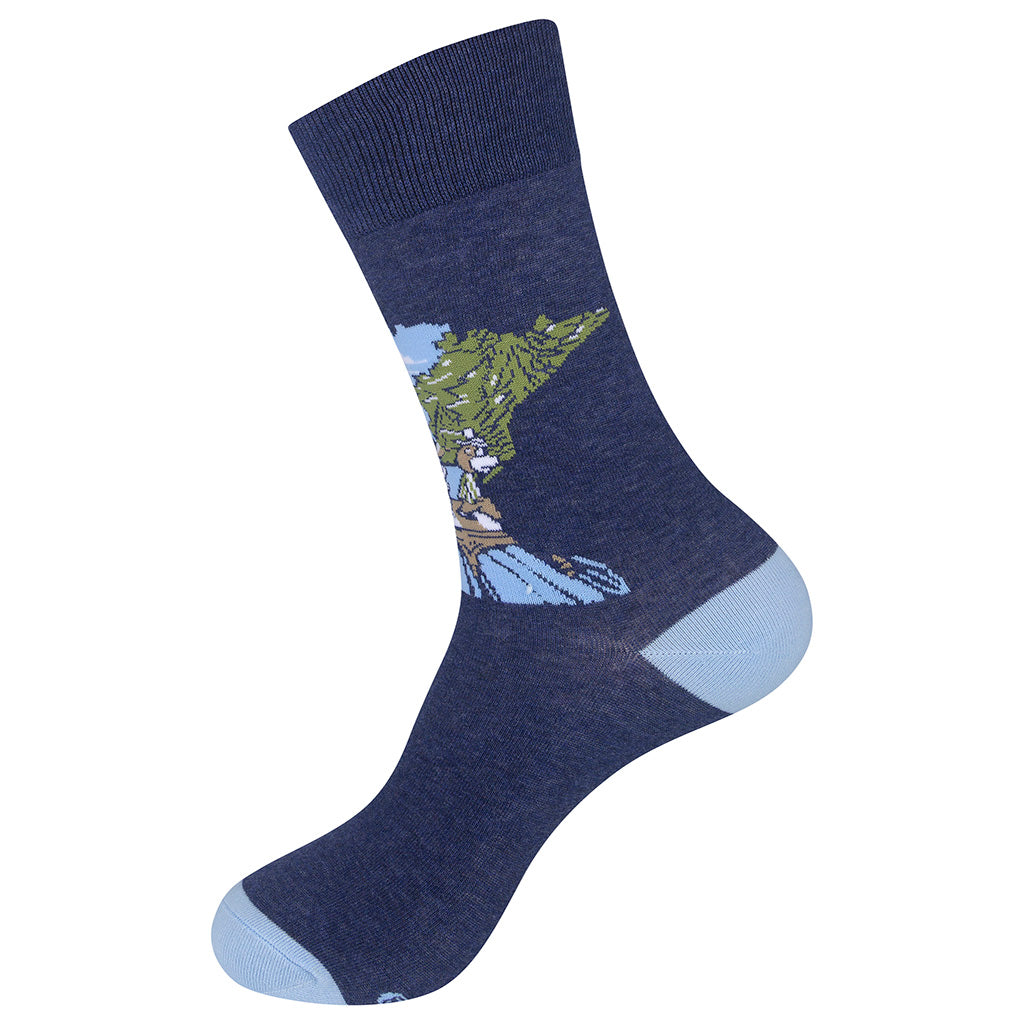 Minnesota Abbey Road State Shape Socks