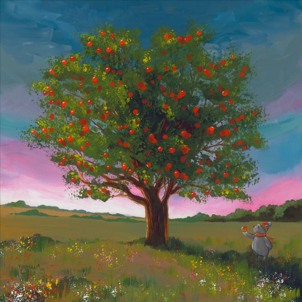 Honeycrisp Painting and Prints by Artist Adam Turman Turman Artwork