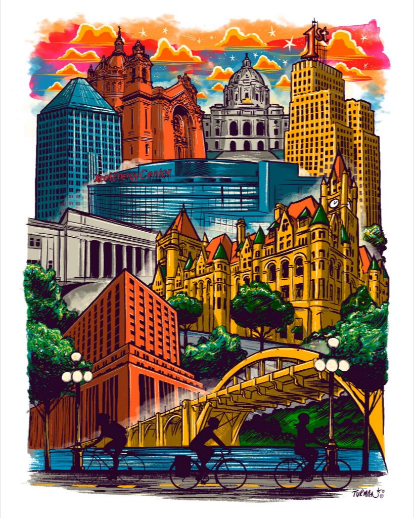 Downtown St. Paul Skyline