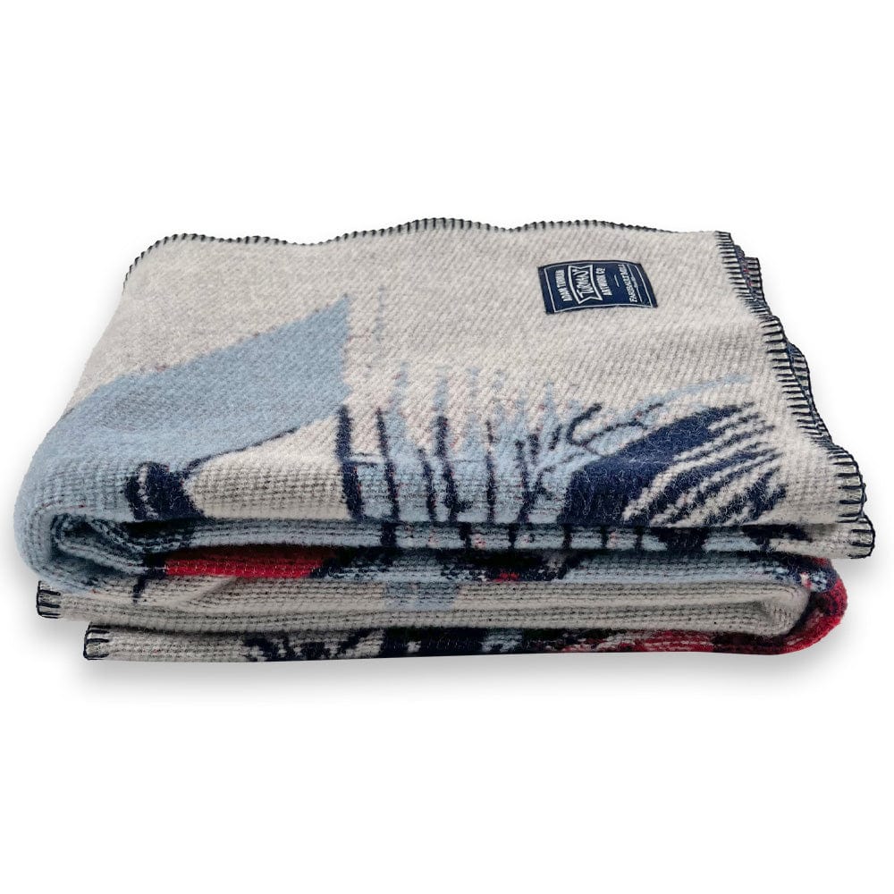 Cozy Abbey Road wool throw Minnesota art