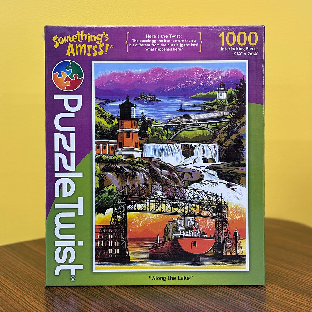 Along the Lake Puzzle | 1,000-Piece Jigsaw with a Twist – Turman