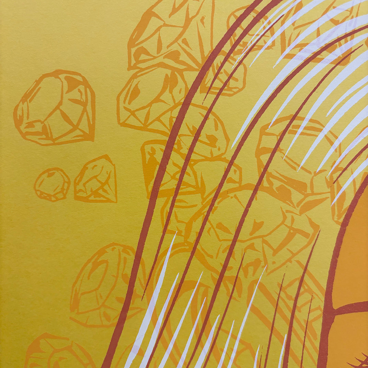 Blonde, Brunette, & Freckles - Set of 3 Original Screen Prints