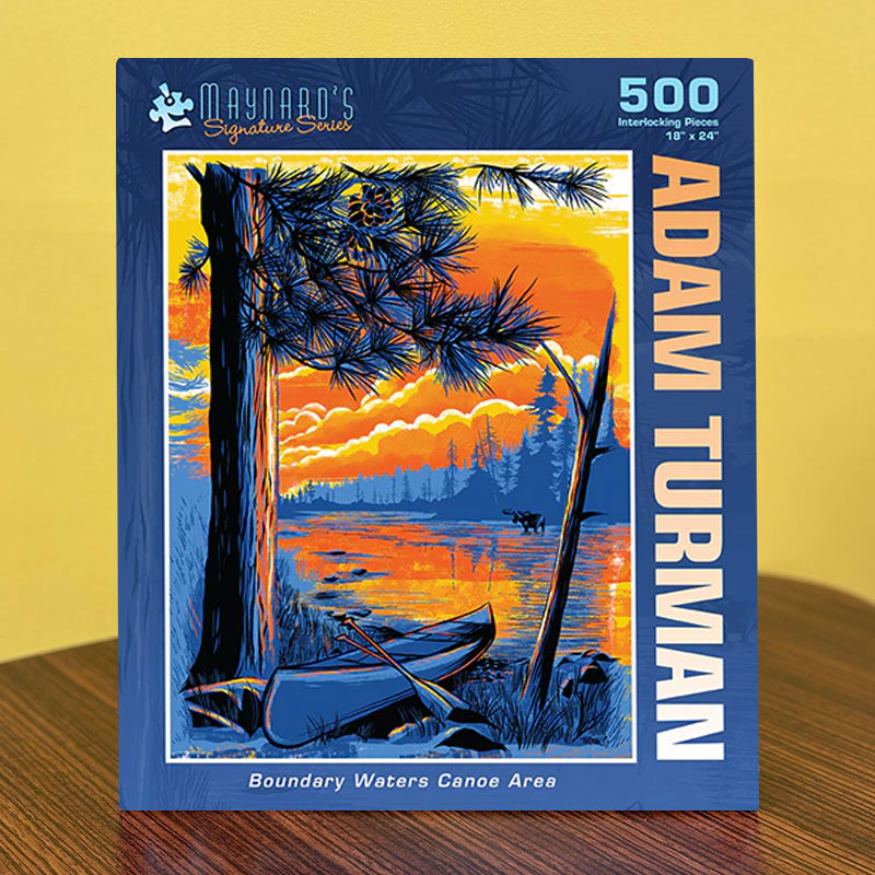 Boundary Waters Canoe Area Puzzle – Turman Artwork Company