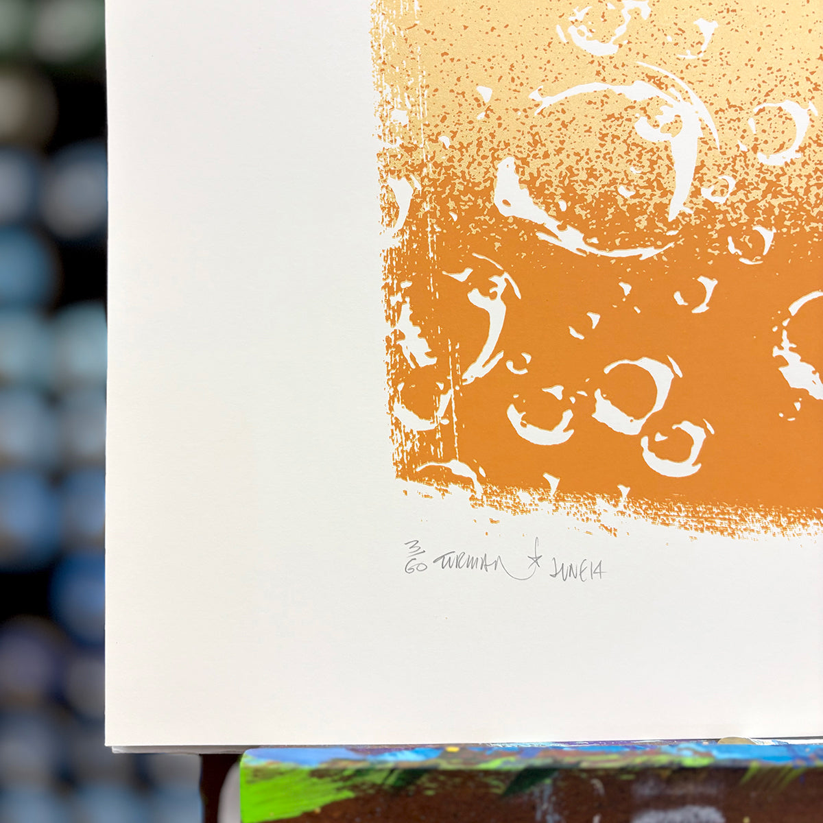 Beer Bubbles - Original Screen Print