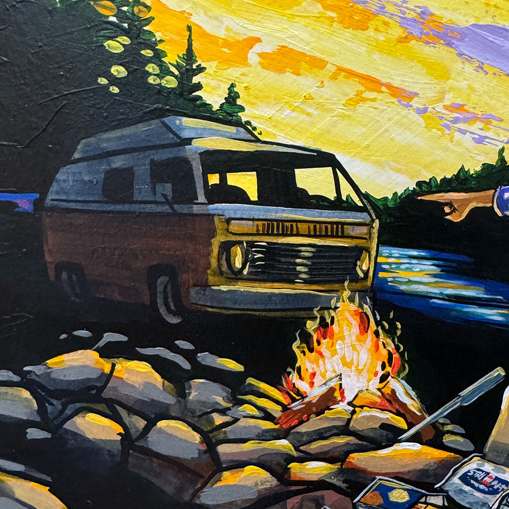 Camp - Original Painting