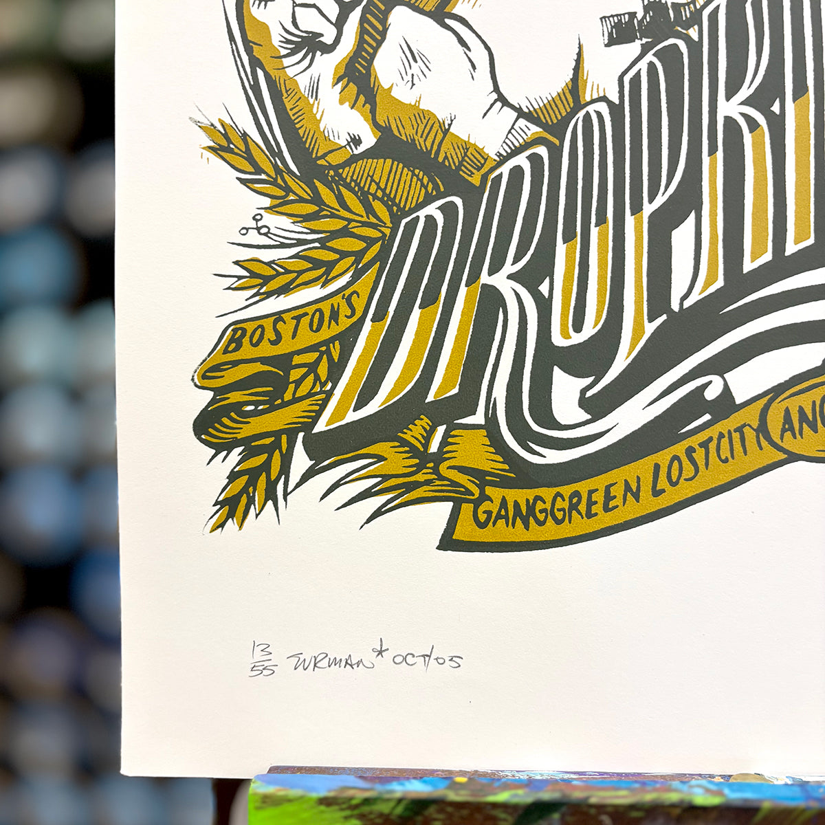 Dropkick Murphys, First Ave - Original Screen Print