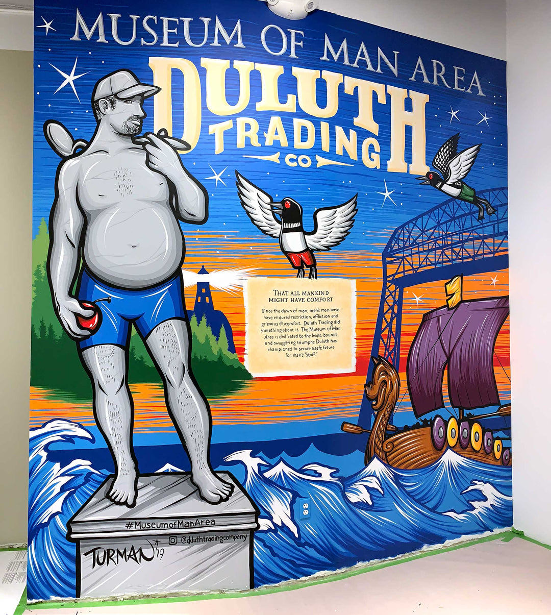 Custom Minnesota Murals by Adam Turman Turman Artwork Company
