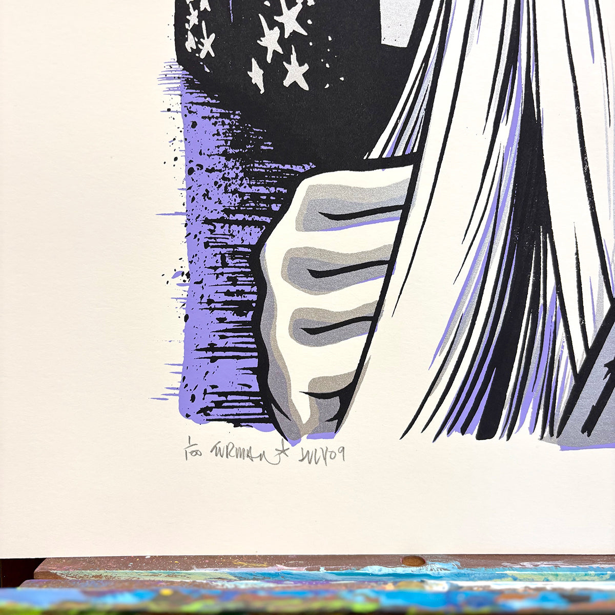 First Ave Girl 2009 - Original Screen Print