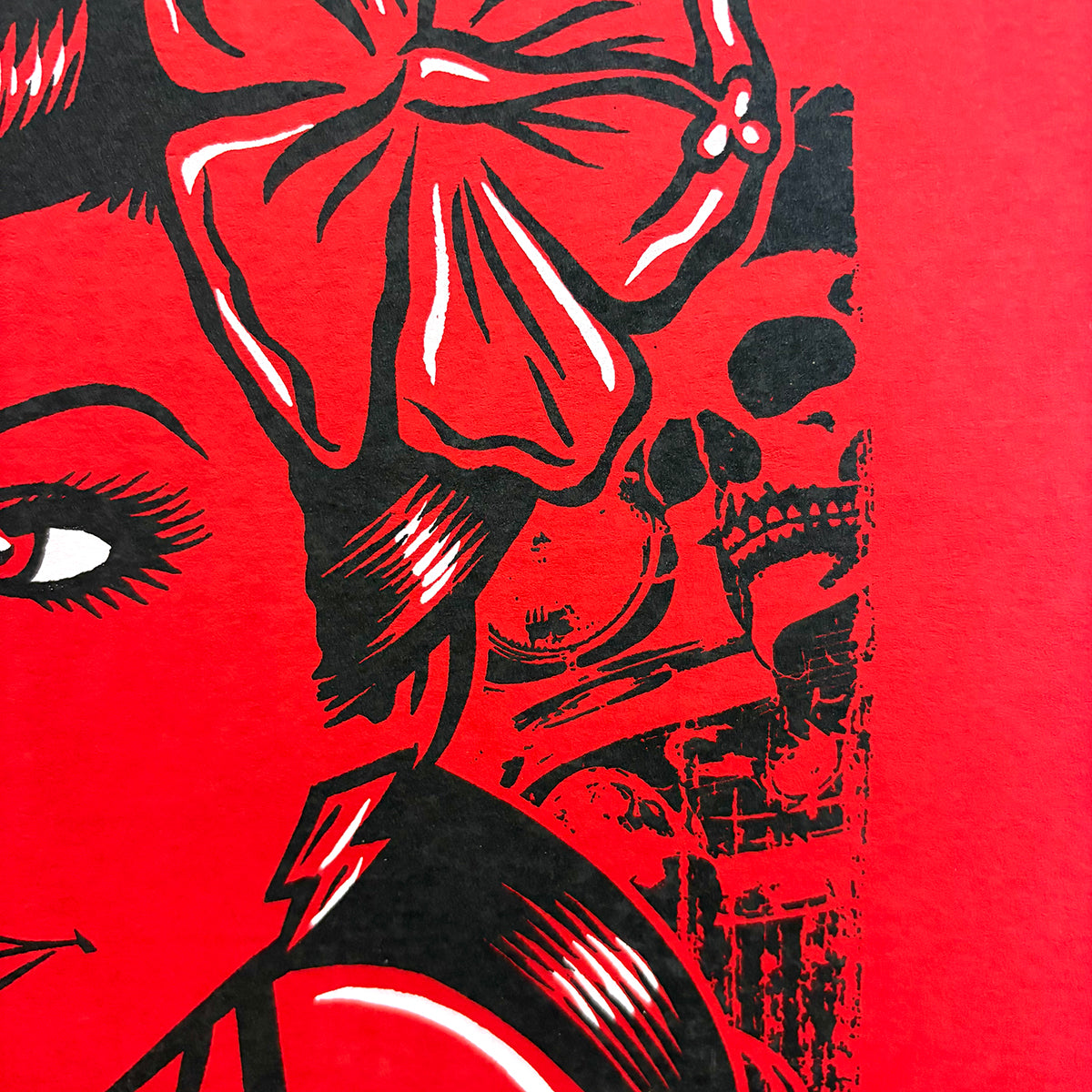 Hot Rod Girl - Original Screen Print