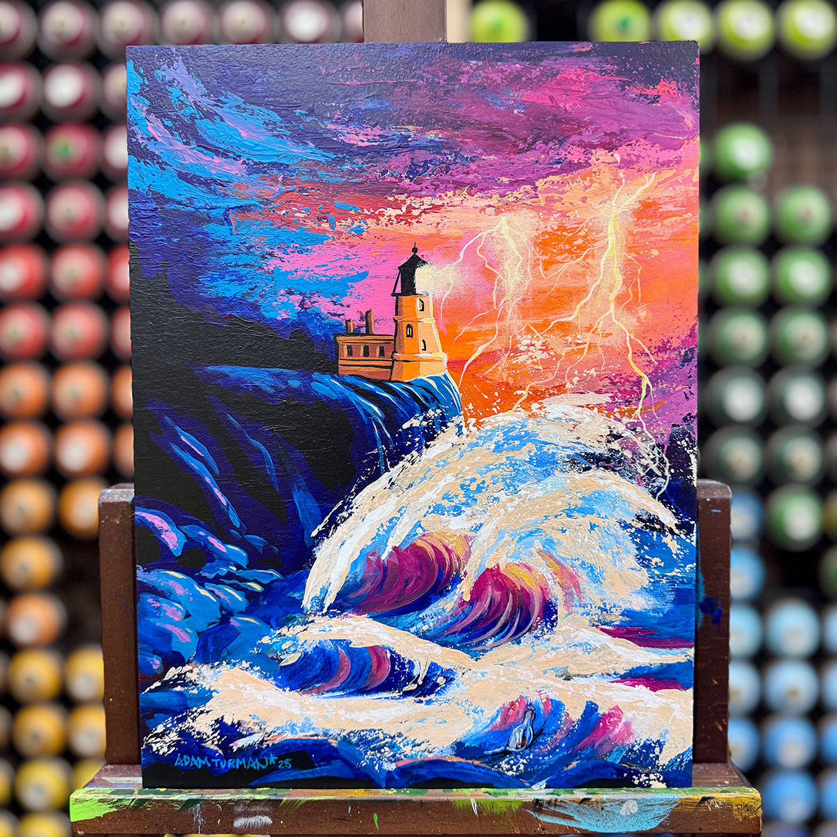 Flash Thunder - Inktober 2025 - 12x16