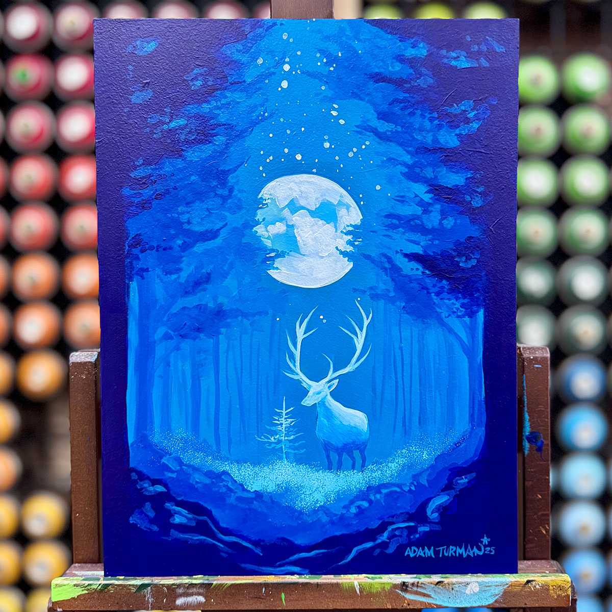 Guiding Light - Inktober 2025 - 12x16