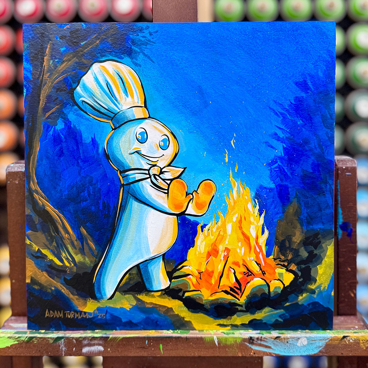 Set a Timer - Inktober 2025 - 12x12