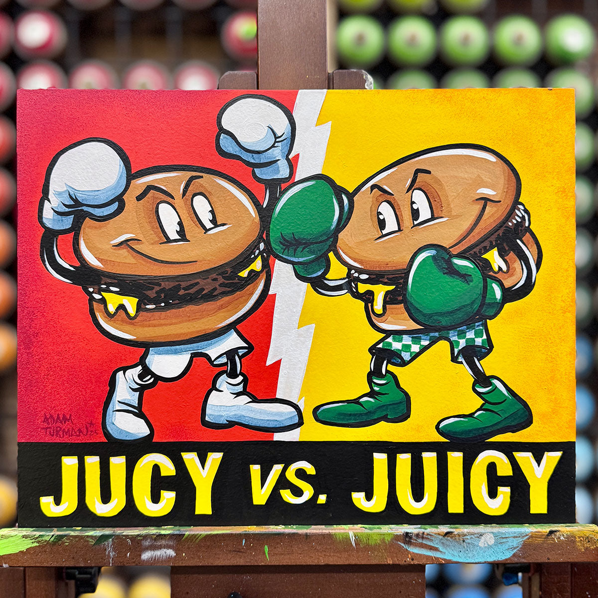 Jucy vs. Juicy - Inktober 2025 - 14x11
