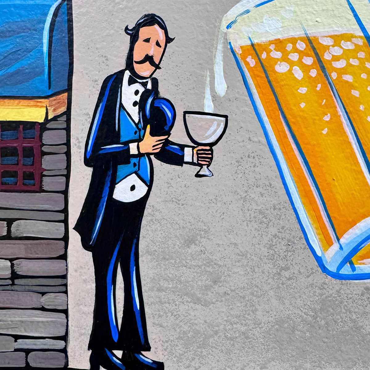 Pour Some Out - Inktober 2025 - 11x14