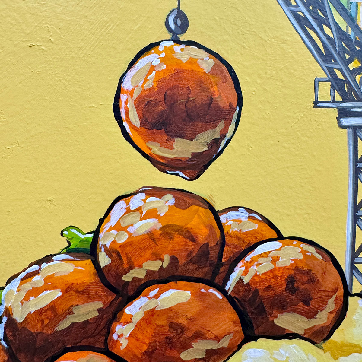 Swedish Meatballs - Inktober 2025 - 12x12