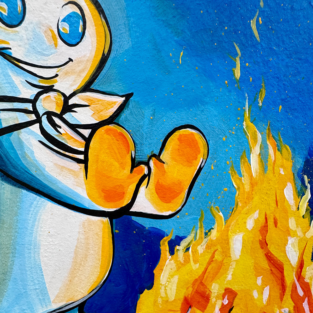 Set a Timer - Inktober 2025 - 12x12