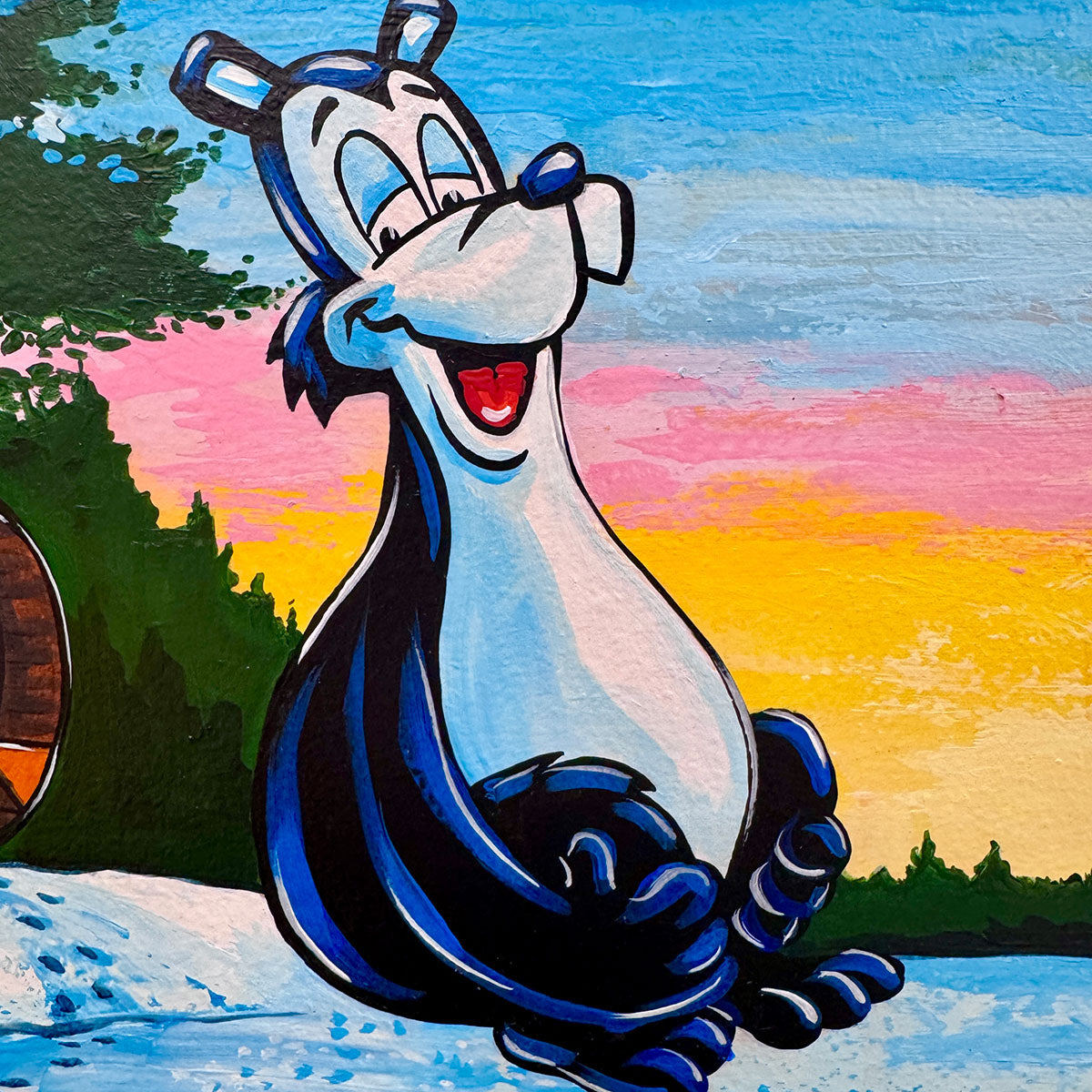 Cannonball - Inktober 2025 - 12x12