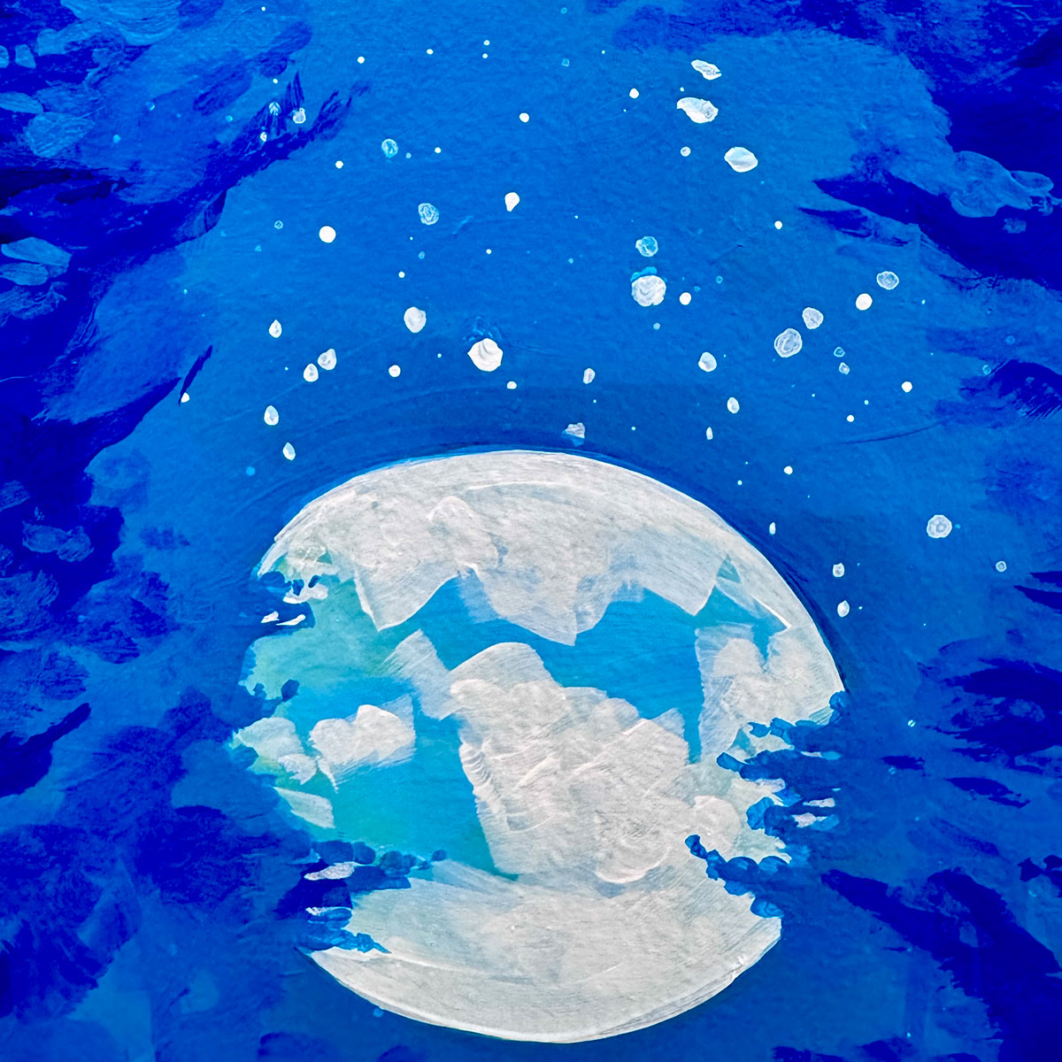 Guiding Light - Inktober 2025 - 12x16