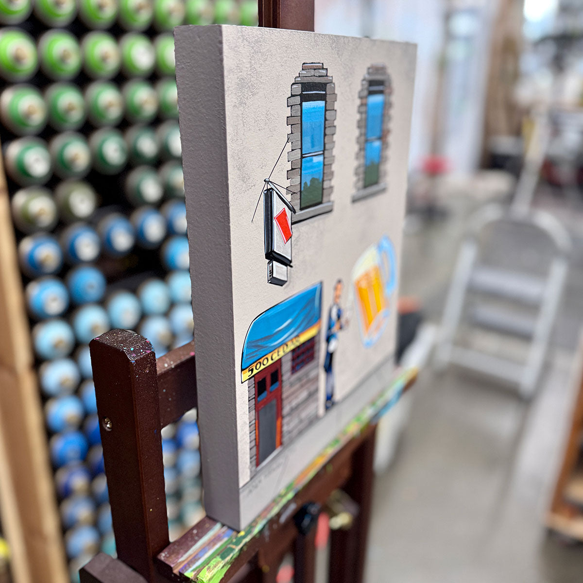 Pour Some Out - Inktober 2025 - 11x14