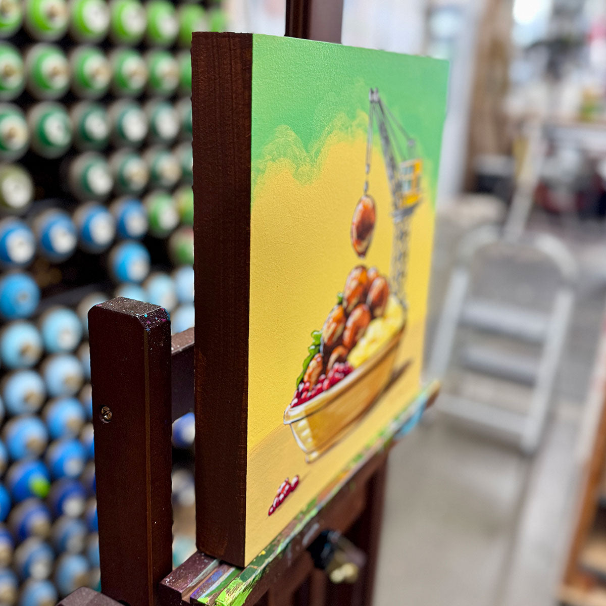 Swedish Meatballs - Inktober 2025 - 12x12