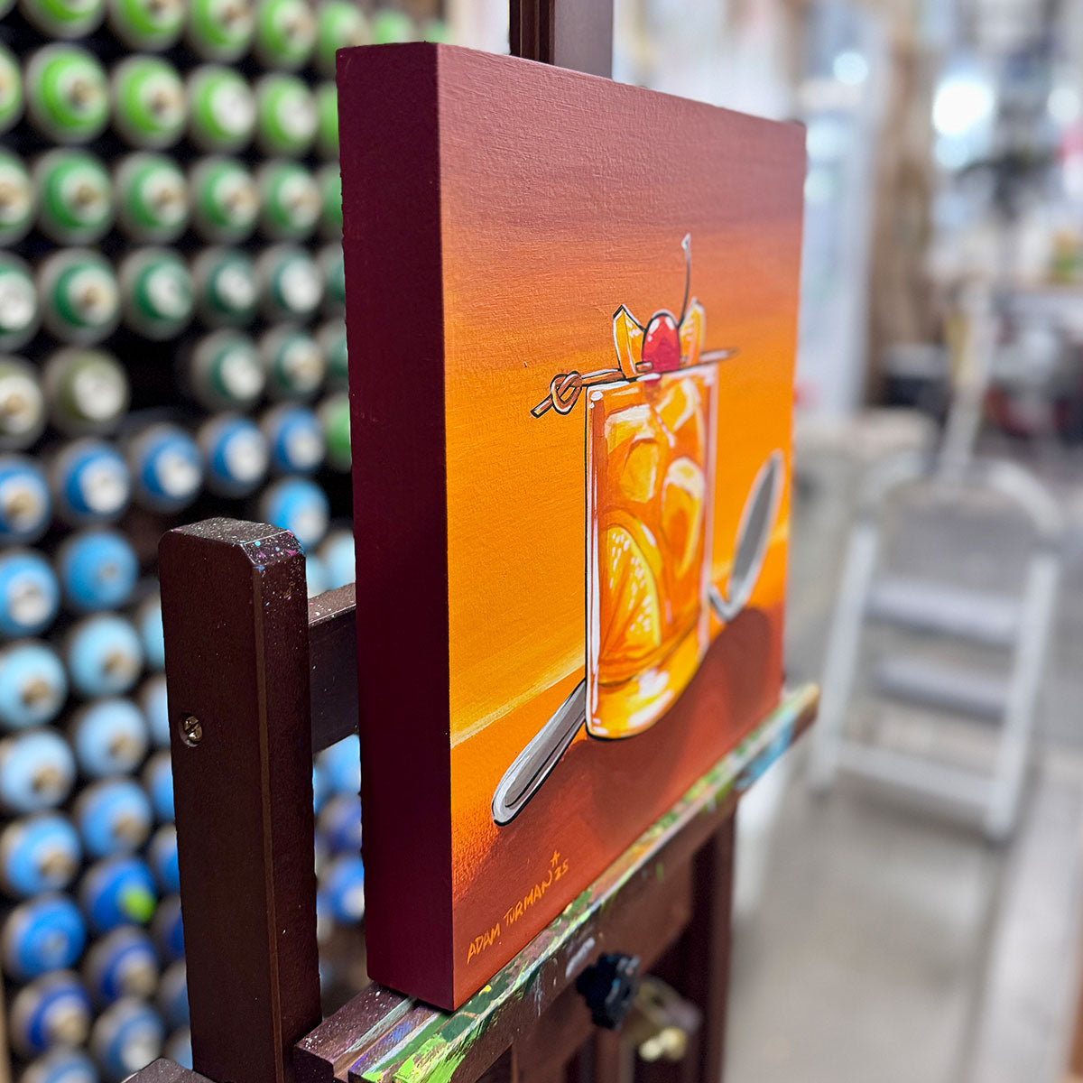 Cherry On Top - Inktober 2025 - 12x12