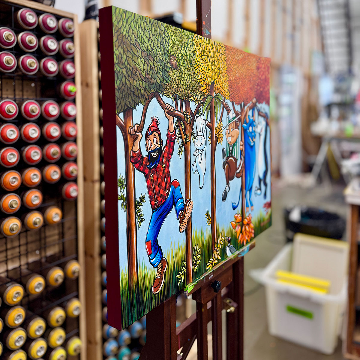 Northern Rumpus - Inktober 2025 - 30x24