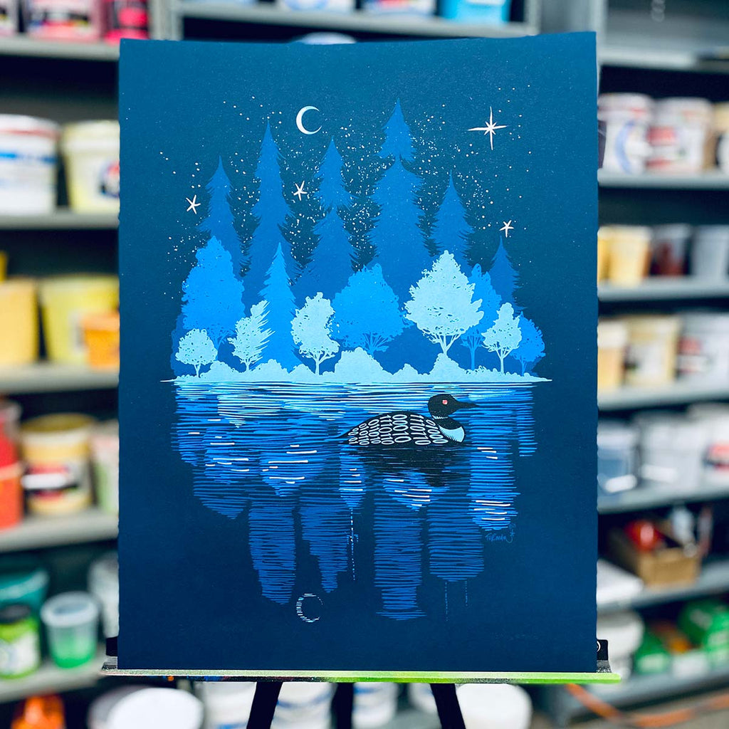 EMBELLISHED Loon and Stars edition