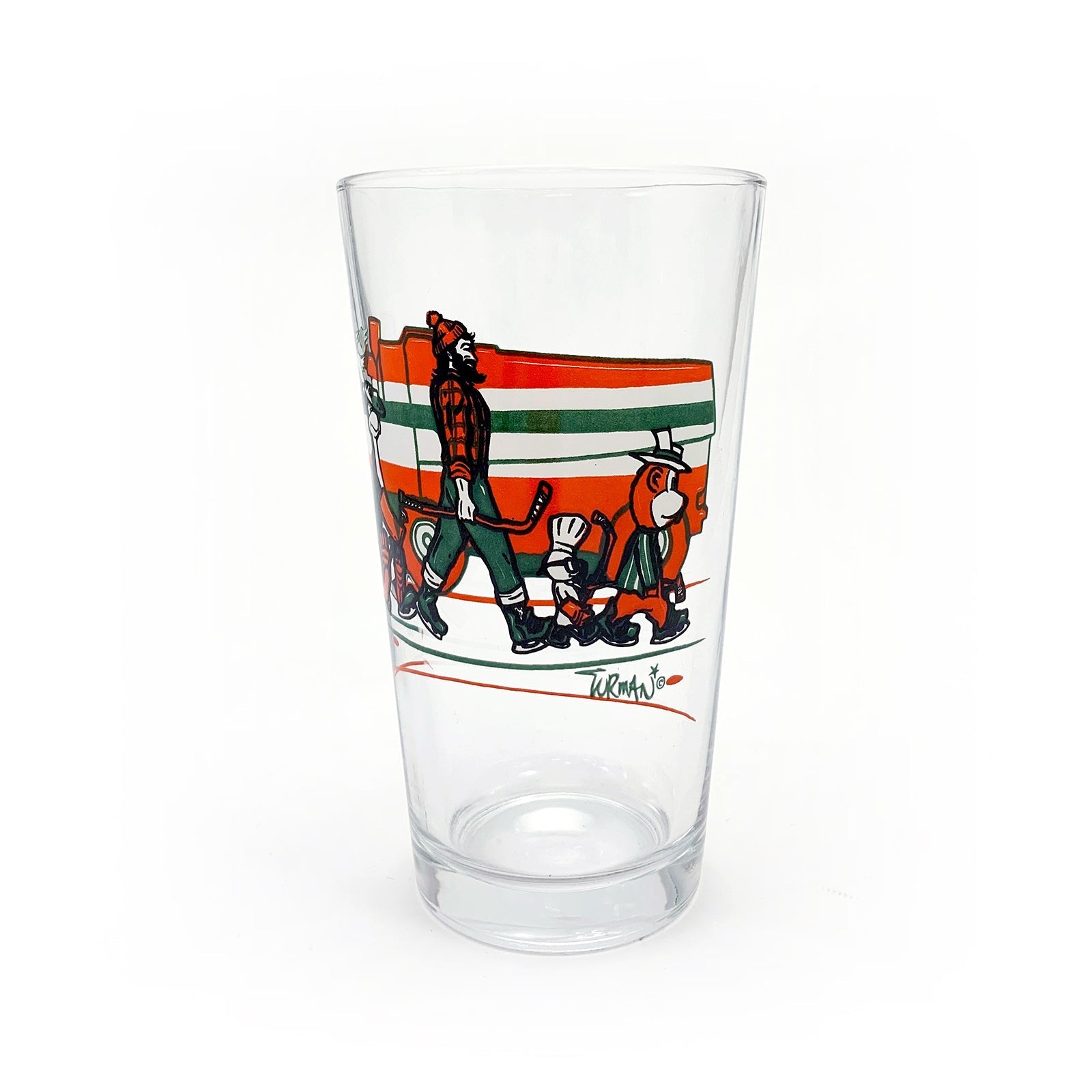 MN Abbey Road Hockey Pint Glass