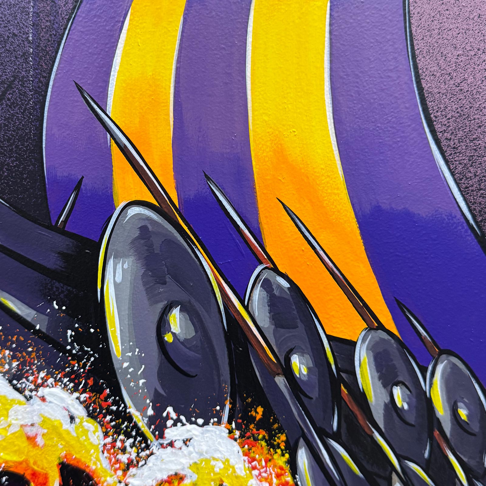 Oar Boat - Original Painting - 14" x 18"