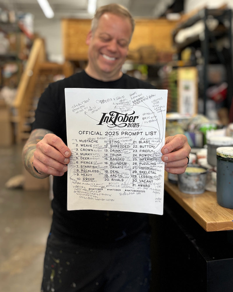 What the heck is Inktober? – Turman Artwork Company