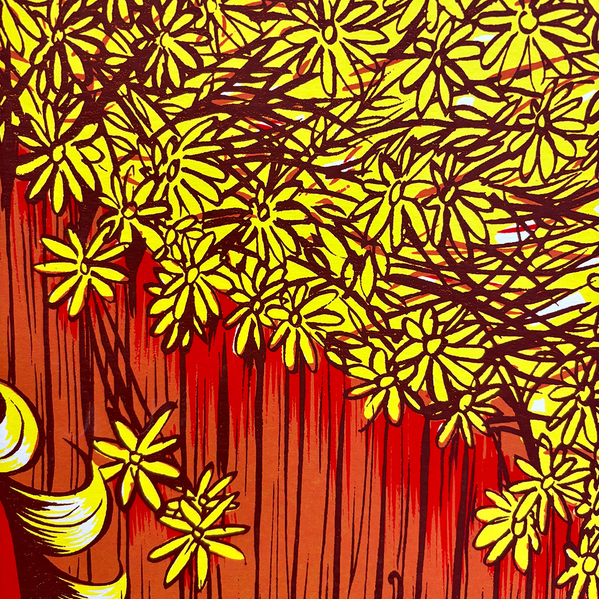 Red Fence 2006-2007 - Original Screen Print