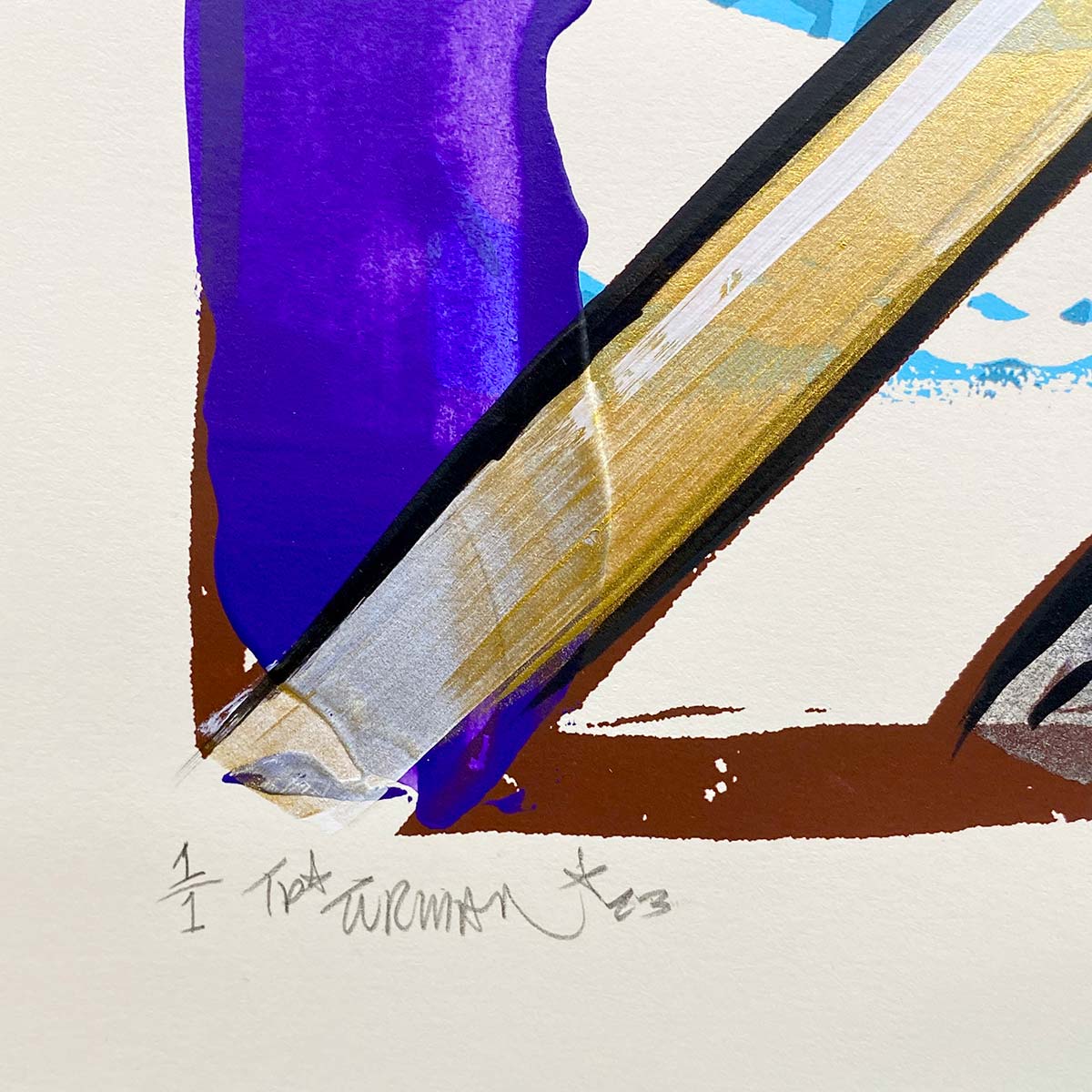 Spectrum of Books - Painted Test Print