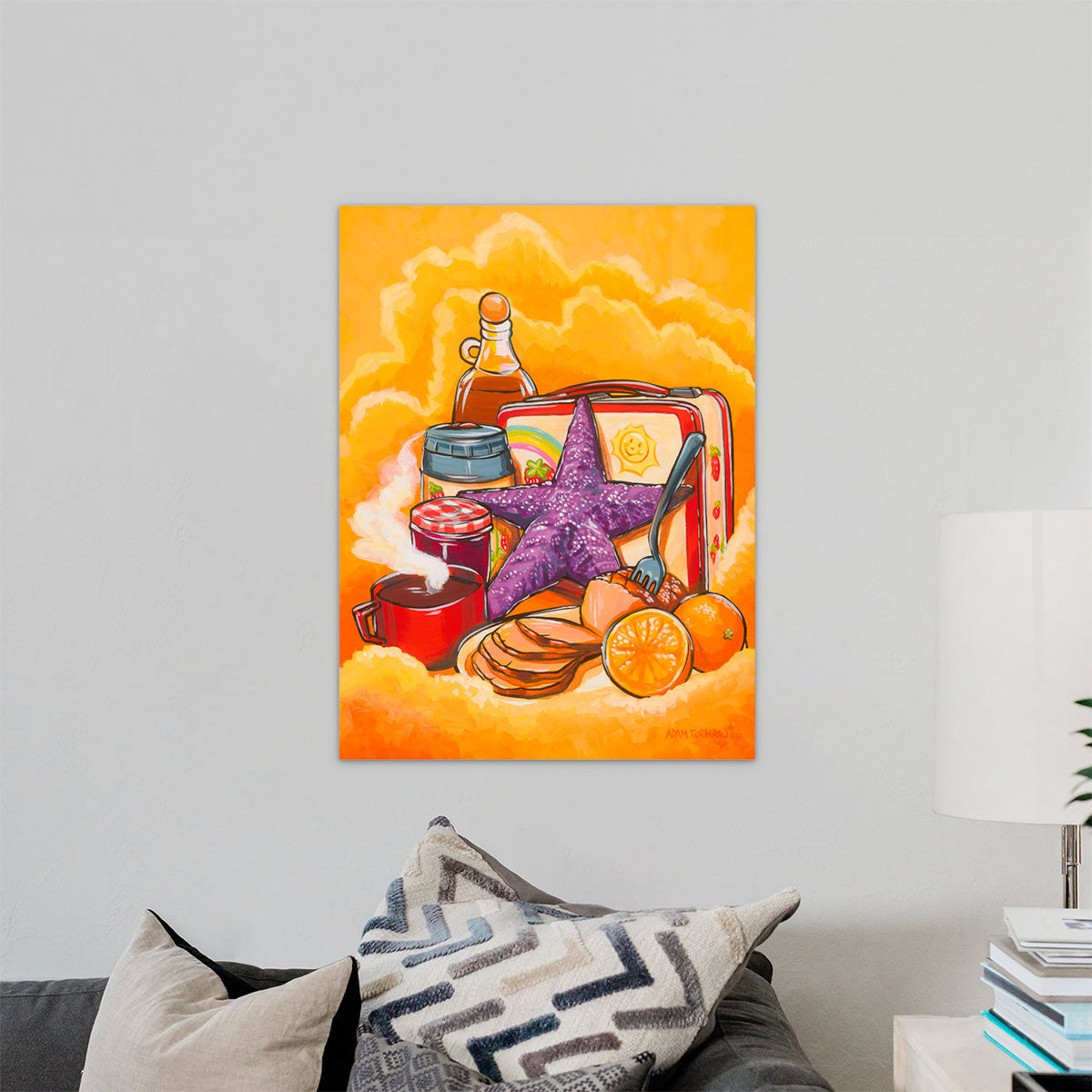 Still Life with Starfish and Coffee