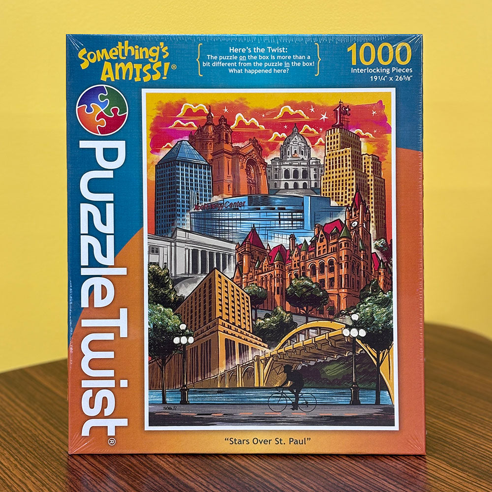 Stars over Saint Paul Puzzle – Turman Artwork Company