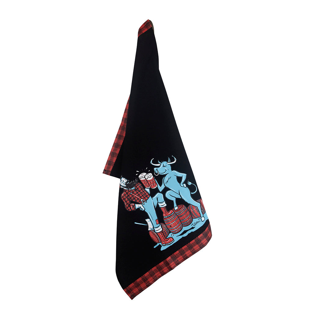 Paul & Babe Cheers Tea Towel