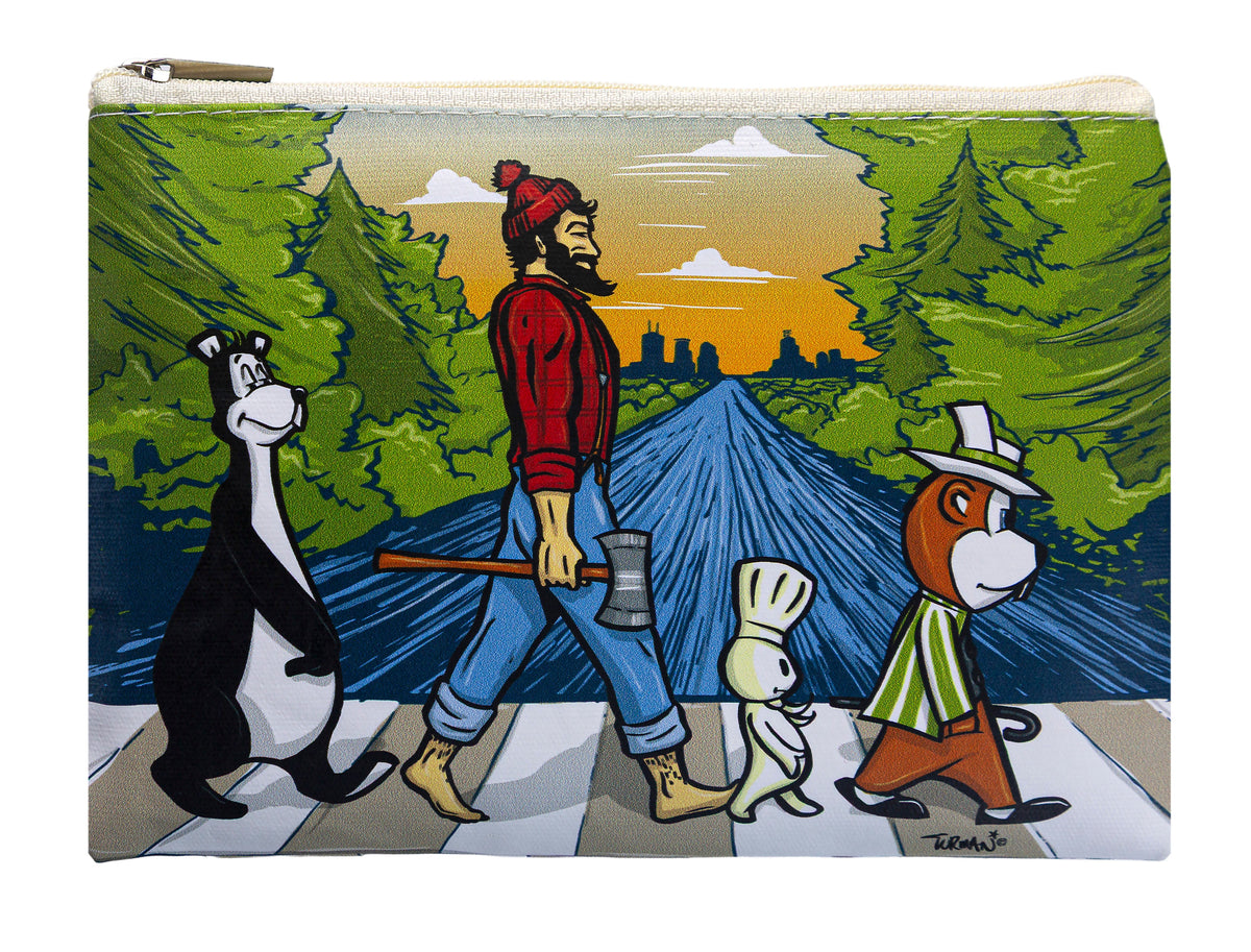 Minnesota Abbey Road Zip Pouch 6.5" x 5"