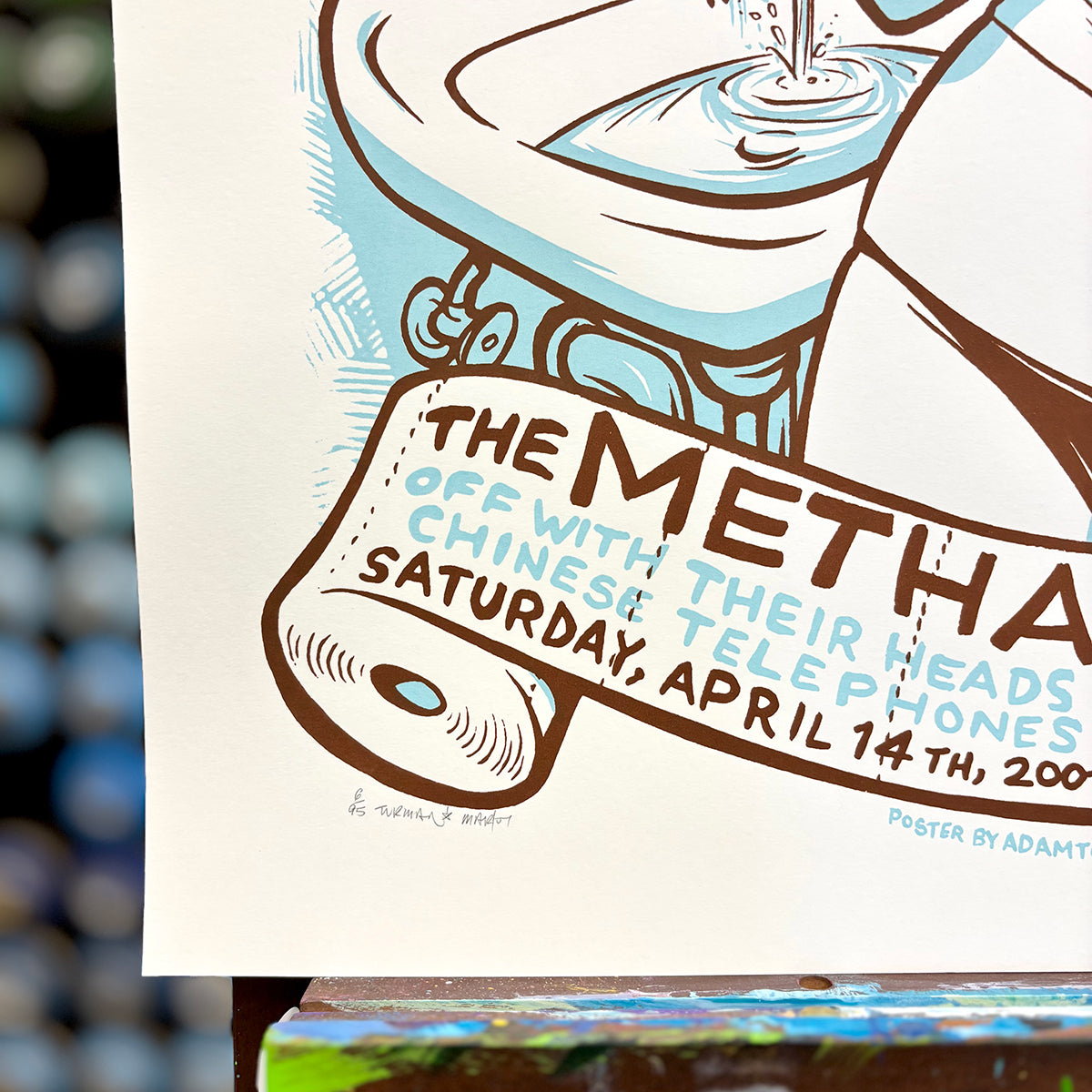 The Methadones - Original Screen Print