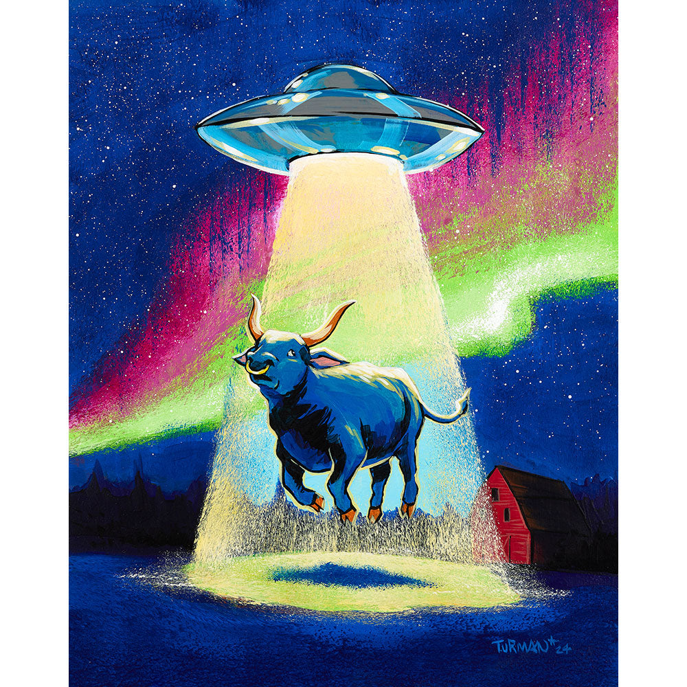 Uncharted - Babe the Blue Ox Close Encounters- Art Prints by MN