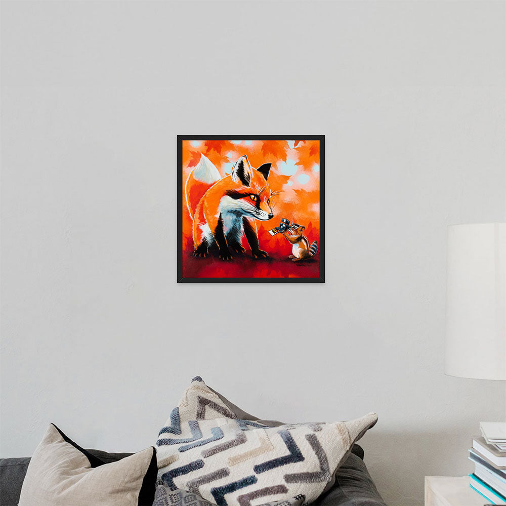 Camera - Fox and Chipmunk