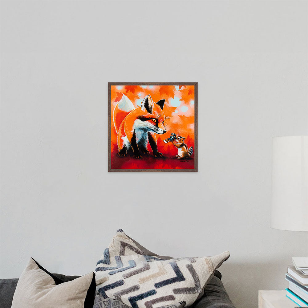 Camera - Fox and Chipmunk