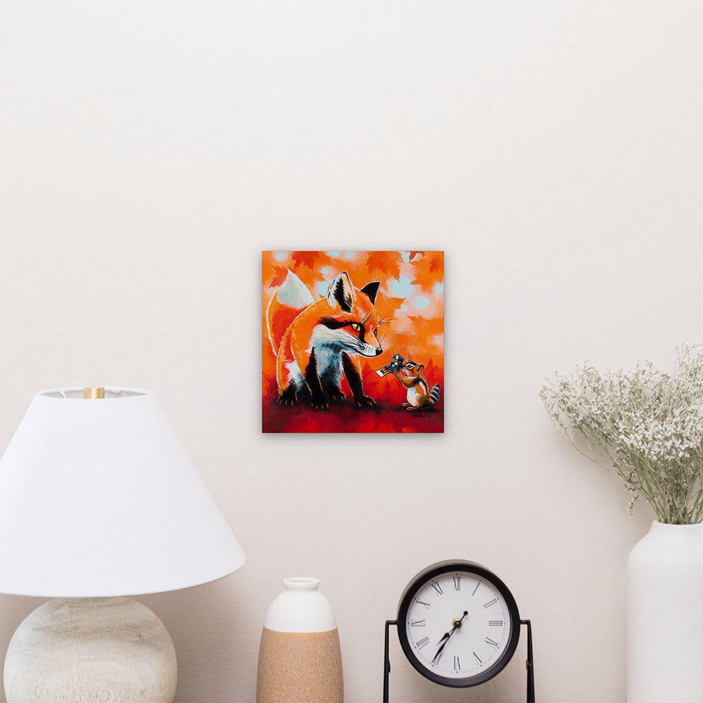 Camera - Fox and Chipmunk